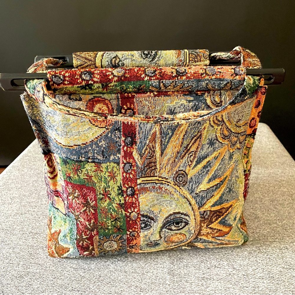 Toby Weston vintage tapestry bag